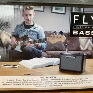 Blackstar Mini Fly Base Amp NIB (box opened but never used)